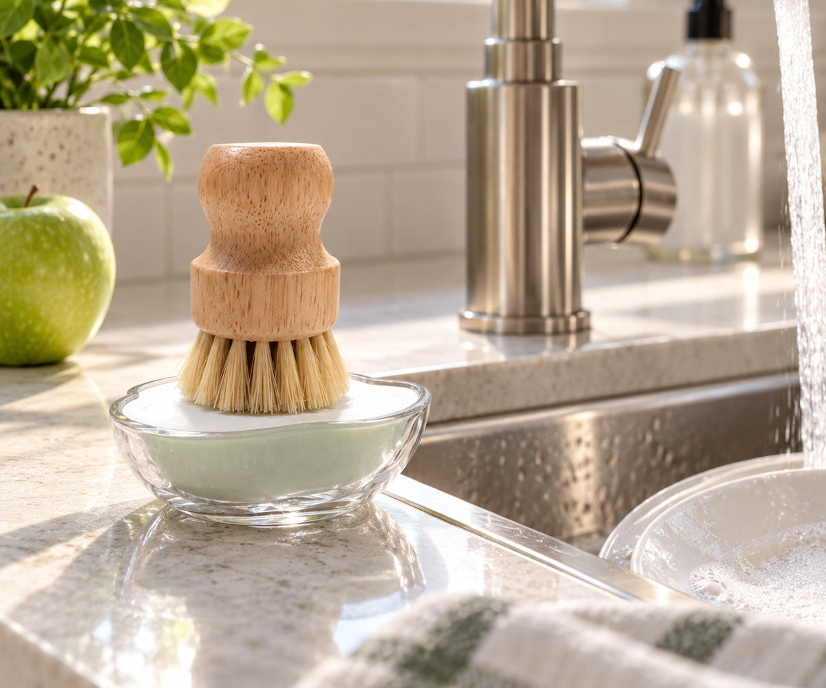 Solid Dish Soap - Apple